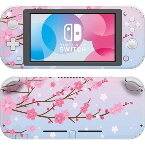 Sakura Cherry Blossom NintendoSwitch Skin Sticker Decal For Nintendo Switch Lite Protector Nintend Switch Lite Skin Sticker