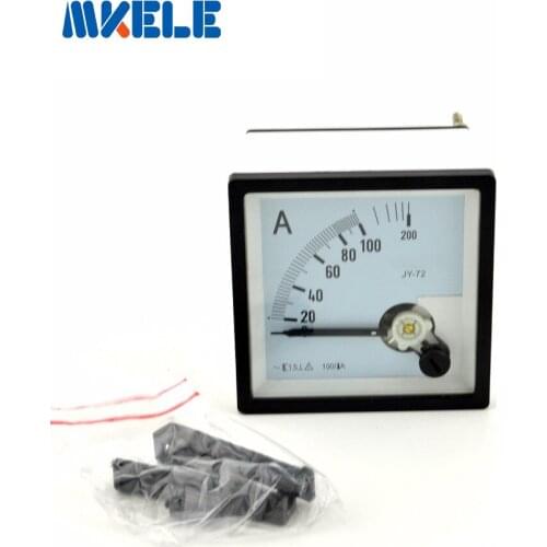 New Arrivals AC 72(100) Analog Ammeter Panel Current Amper Meter Pointer Diagnostic-tool Amperimetro Ampermeter Tester