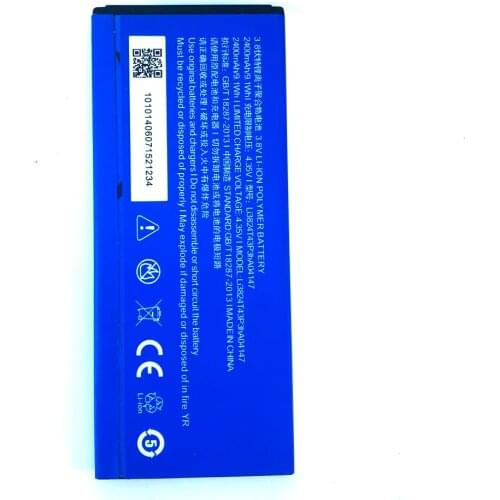 Original LI3824T43P3HA04147 Battery For ZTE Blade HN V993W V5 V5S N918ST U9180 V9180 N9180 2400mAh Mobile Phone Battery