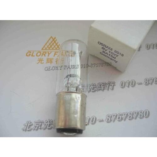 OS 8018 6V 15W BA15D Germany incandescent lamp,6V15W projection lamp,Leitz Nikon microscope collimator scale lights