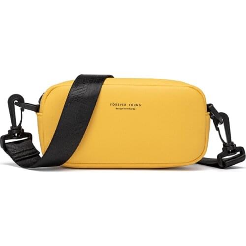 2020 New Korean Version solid color Women bag Crossbody Bags Shoulder Bag Womens Leather Handbags Lady messenger Bags Parcel