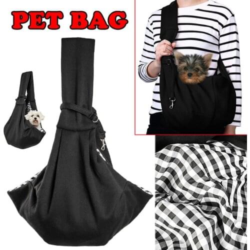 Outdoor Pet Carrier Puppy Cat Dog Pouch Sling Shoulder Chest Bag Backpack Dog Supplies Breathable Carrier Bag