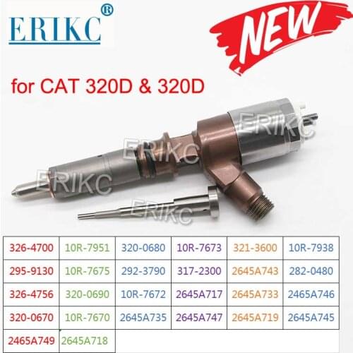 320D 326-4700 10R-7672 2645A735 injector excavator 2465A749 320-0690 2465A746 317-2300 2645A717 326-4756 2645A745 For CAT C6