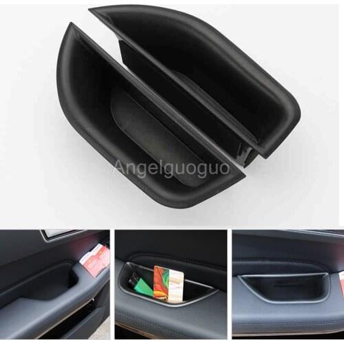 Angelguoguo Car Door Storage Box Container Holder For Mercedes Benz E Class W212 2010-2015 E200 E260L E300 LHD