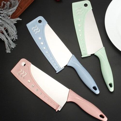 High quality stainless steel kitchen knife, fruit knife, kitchen cutting knife, restaurant chef knife with knife case