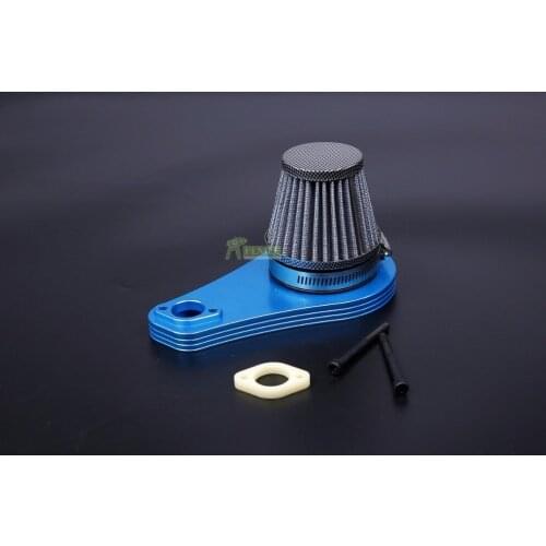 Upgraded Alloy CNC Mid Air Filter Bridge Kit Fit for 1/5 Losi 5ive T Rovan LT KingmotorX2