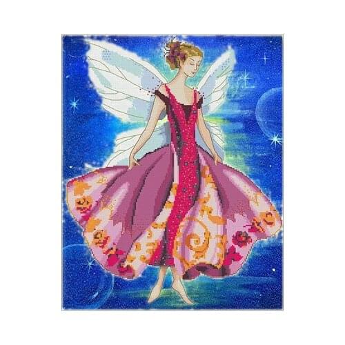 25-MD-108 Embroidery Kits Needlework High Quality Beads Partial Crystal Beaded Cross Stitch Hobby & Crafts Beadwork