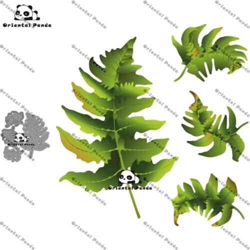 New Dies 2020 Camper Van Metal green leaf Dies diy Dies photo album cutting dies Scrapbooking Stencil Die Cuts dies