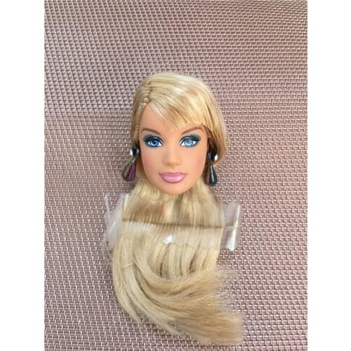 Rare Limited Collection Doll Head Antique Close Lips Model Head Doll Accessories Girl DIY Dressing Princess Toy Doll Heads