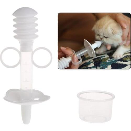 YYSD Pet Feeder Medicine Milk Feeding Syringe Small Animal Puppy Universal Silicone