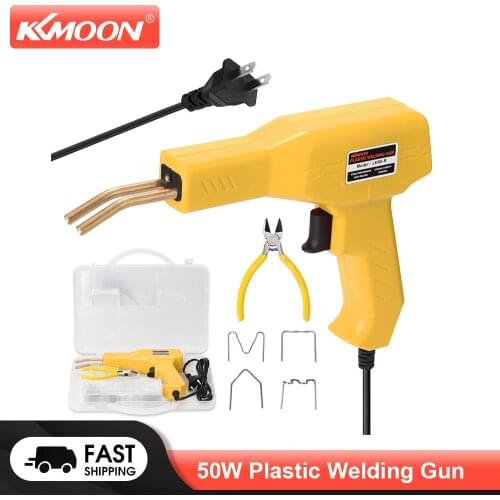 KKMOON Plastic Welder Torch Garage Hot Staplers Machine Staple PVC Repairing Gun Car Bumpers Repairing Stapler Welding Tool