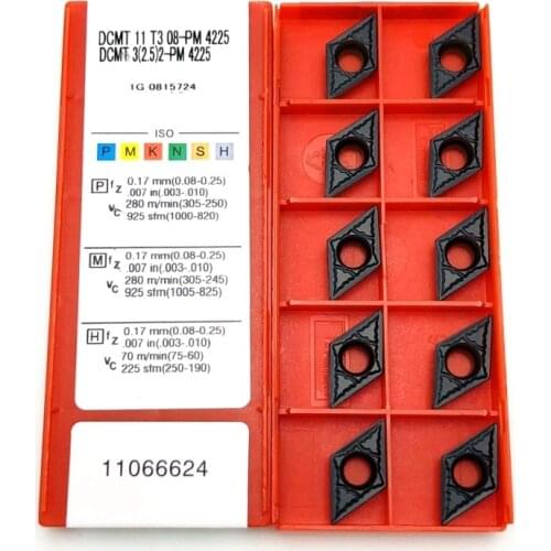 Carbide insert DCMT11T308 PM 4225 external turning tool lathe cutting tool can be indexed high quality carbide turning tool
