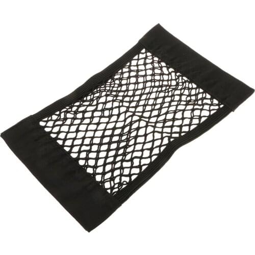 Universal Car Trunk Storage Net Bag Cargo Elastic Mesh Organizer