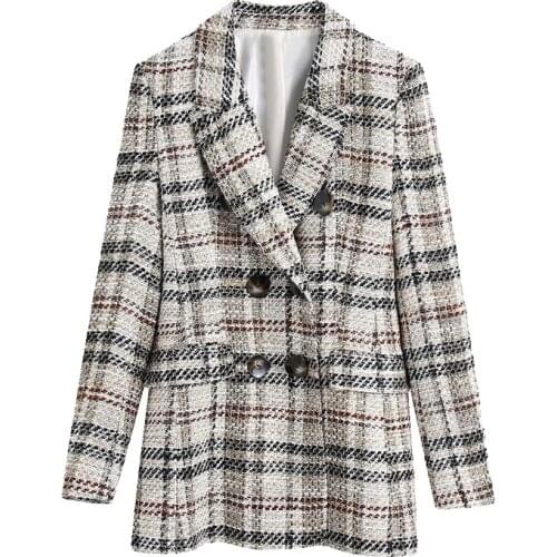 Женские твидовые пиджаки WALKSO China At AliExpress