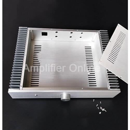 1PCS SD4309A Size 430X90X308mm Aluminum Housing Class A Audio Amplifier Chassis DIY Enclosure Power Amp DIY Case AP44