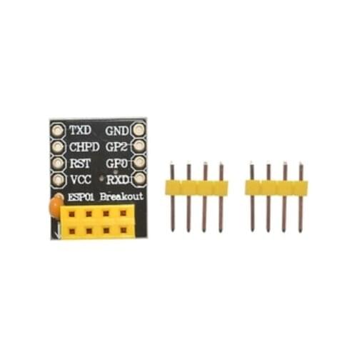 10PCS For ESP-01 Esp8266 ESP-01S Model Of The ESP8266 Serial Breadboard Adapter To WiFi Transceiver Module Breakout UART Module