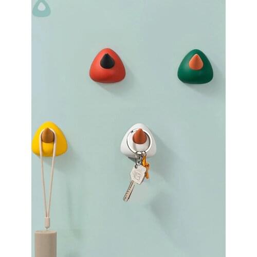 4pcs Creative Bird Hook Home Decoration Accessories For Living Room Wall Hanging Wall Hook Key Holder Wall Coat Rack Wall Hooks