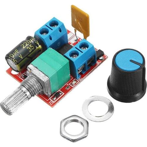 5V-30V DC PWM Speed Controller Mini Electrical Motor Control Switch LED Dimmer