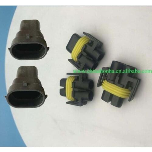 Free shipping H8 H9 H11 Socket Car Wire Connector Cable Plug Adapter for HID LED Foglight Head Light Lamp Bulb Led Light