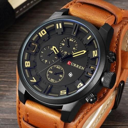 Curren Top Brand Luxury Men Watches Quartz Watch Men Military Sport Dropship Clock Hodinky Relojes Hombre Relogio Masculino 8225