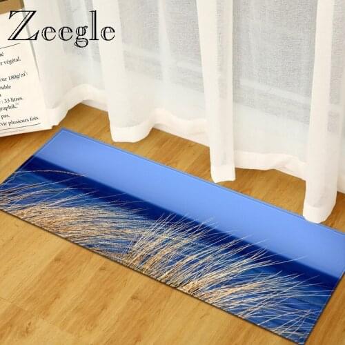 Zeegle Long Carpets for Kitchen Floor Door Mats Outdoor Mat Carpet Bathroom Hallway Area Rugs Entrance Carpet Mats