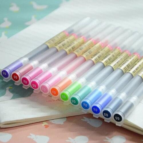 Gel Pen 0.5mm Colour Ink Pen Maker Pen School Office Supply