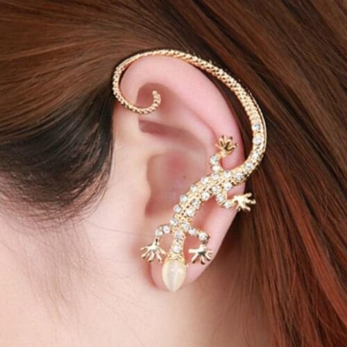 Jiaoyu Earrings With Stones