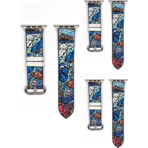 High quality Leather loop for iWatch 40mm 44mm Sports Strap Single Tour band for Apple watch 42mm 38mm Series 1 2 3 4 5 6 se