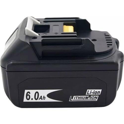 BL1830B Rechargeable Battery 18 V 6.0Ah Lithium Ion for Makita 18v Battery BL1830 BL1850B BL1860B Tools Battery Replacement