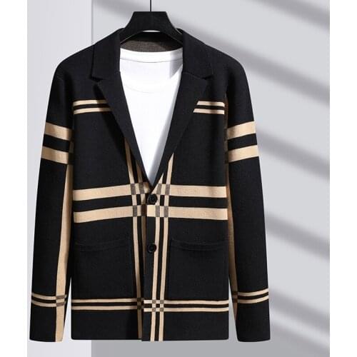 MUZISHA Men's Knitted Cardigans