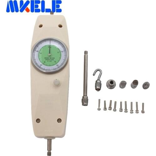 NK-500 500N Pointer Dynamometer Analog Push Pull Force Gauge Tester Meter