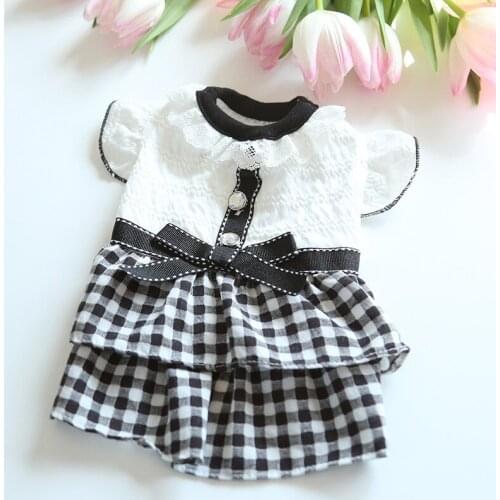 Cat Dresses Summer Dog Dress Puppy Skirt Chihuahua Yorkshire Yorkie Pomeranian Maltese Bichon Poodle Costume Pet Apparel Outfit