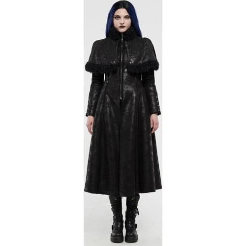 Женские куртки с мехом PUNK RAVE China At AliExpress