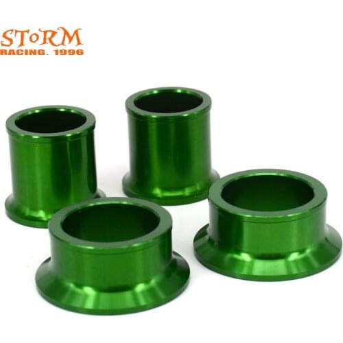 Front & Rear Billet Wheel Hub Spacer For KAWASAKI KX125 KX250 KX 125 250 2006-2008 KX250F KX450F KXF250 KXF450 KXF 2006-2018