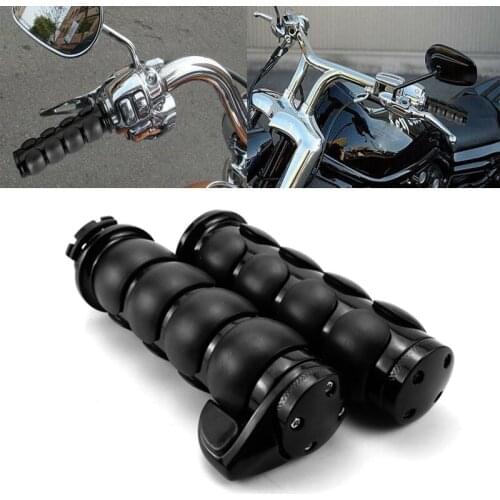1" 25mm Motorcycle Handlebar Hand Grips For Yamaha V-Star XVS 650 1100 Classic Custom Silverado For Suzuki Intruder Volusia
