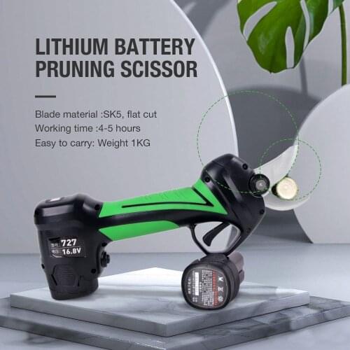 Pruning shears battery electric pruning shears rechargeable garden scissors battery scissors electric scissors of pruning