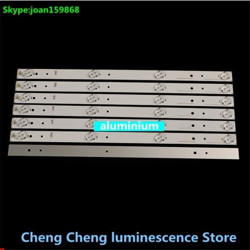 7pcs LED Lamp strip TV backlight bar SVH420AA7-4LED-REV02 for Hisense LED43K300U