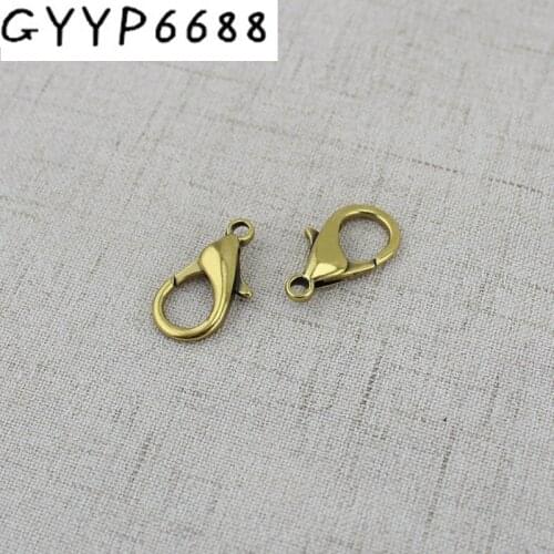 10pcs 50pcs 25*13mm practical trigger snap hooks Hardware Accessories metal handbags purses trigger snap purse hook for bag