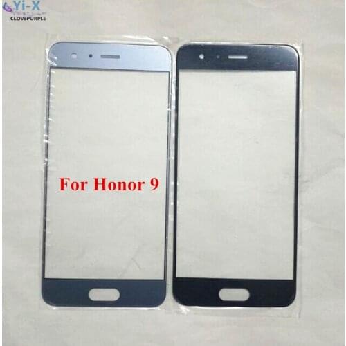 10PCS/Lot Front Outer Glass Top Lens Touch Screen Panel Replacement Parts for Huawei Honor 9