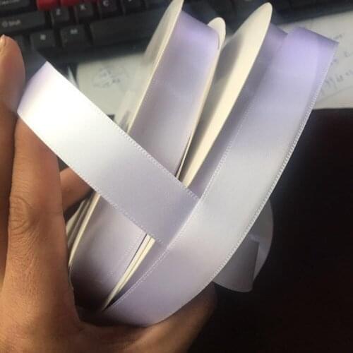 100 Yard Off White Silk Satin Ribbon Polyester Ribbon DIY Bow Craft Decor Wedding Christmas Party Decoration DIY Gift Packing