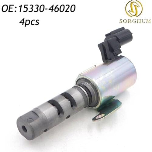 4PCS Solenoid VVT Oil Valve 15330-46020 For Toyota Mark2 Verossa Crown