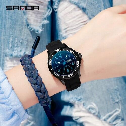 BASID Womens Watches Waterproof Simple Fashion Casual Sports Wristwatch Fitness Clocks Gifts Female Ladies Kids Girls Stylish