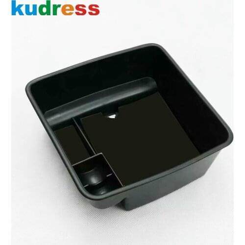 For MG Zs SUV 2017 2018 ABS Interior Seat Armrest Storage Box Cup Phone Holder Organizer Reserved Car Accessories AT Model