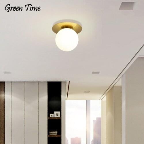 E27 Bulb Modern Led Ceiling Lights For Living room Bedroom Dining room Corridor Light Black&Gold Ceiling Lamp Aisle Lamp Lustre