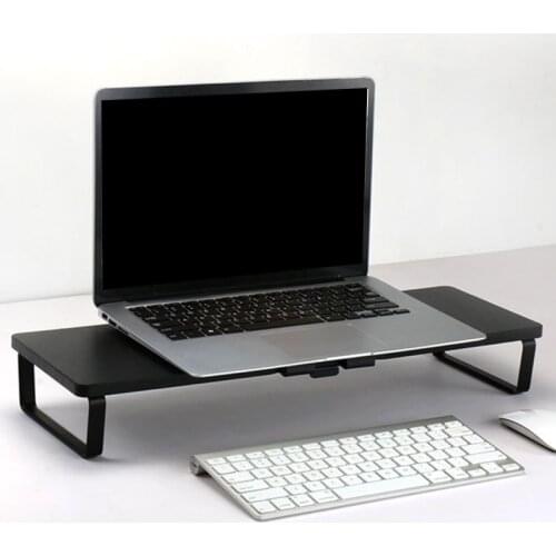 Classic Monitor Stand with Mobile Phone Holder - Compatible with 24-inch Laptop, Computer, Notebook,iMac, Desktops, Laptops and
