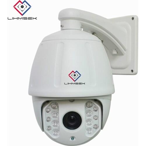 Lihmsek 18x Optical Zoom CCTV HD 1080P 7 inch Speed Dome AHD PTZ Camera Outdoor Night vision IR 100M AHD CAMERA 1080P