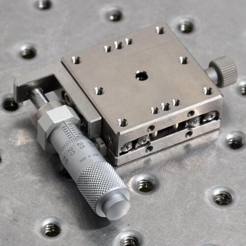 MISUMI XYSG40 Surugaseiki BSS16-40C manual Y-axis guide rail displacement slide optical table steel