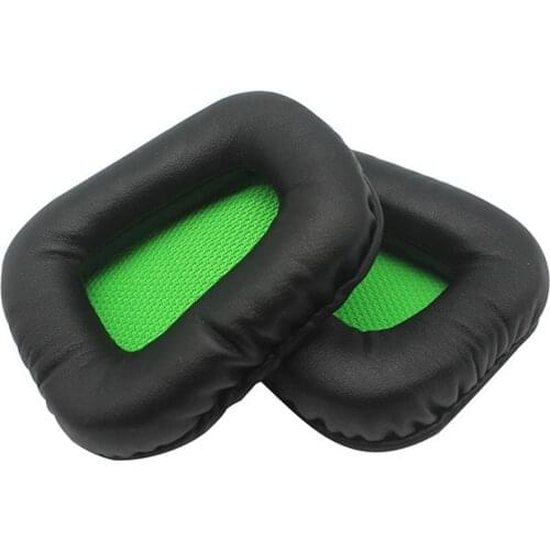 Soft Replacement Ear Pads For Ra zer Electra Headphones Memory Foam UP Leather Earpads For Added Comfort And Sound Quality