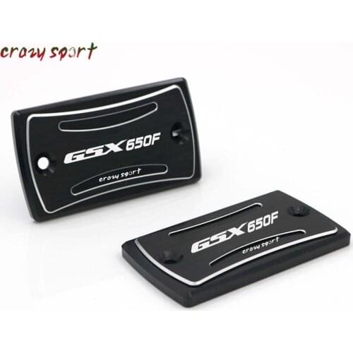Front Brake Clutch Fluid Reservoir Cover For SUZUKI GSX 650F GSX650F 650F 08-18 Motorcycle Cylinder Cap Blue Red Black CNC