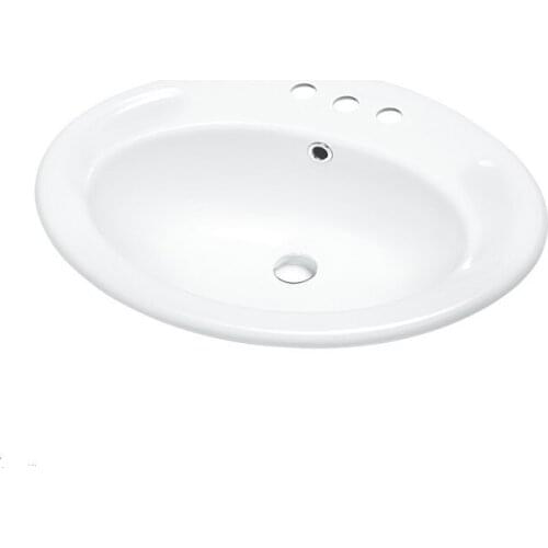 SN043-2009 Above and drop in counter art wash basin